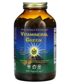HealthForce Superfoods, Vitamineral Green, Version 5.6, 400 VeganCaps