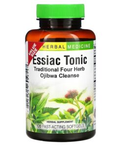 Herbs Etc., Essiac Tonic, 120 Fast-Acting Softgels