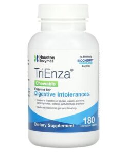 Houston Enzymes, TriEnza Chewable, 180 Chewable Tablets