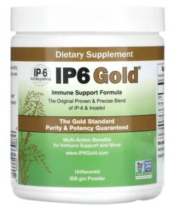 IP-6 International, IP6 Gold, Immune Support Formula Powder, Unflavored, 308 g