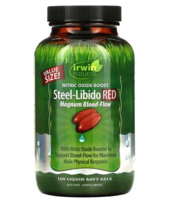 Irwin Naturals, Steel-Libido Red, Magnum Blood-Flow, 150 Liquid Soft-Gels
