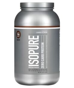 Isopure, Zero Carb, Protein Powder, Cookies & Cream, 3 lb (1.36 kg)