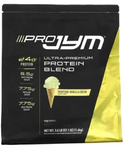 JYM Supplement Science, Pro JYM, Ultra-Premium Protein Blend, Tahitian Vanilla Bean, 3.6 lb (1.6 kg)