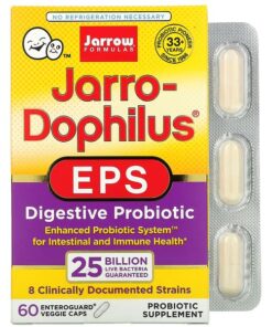 Jarrow Formulas, Jarro-Dophilus EPS, 25 Billion, 60 Enteroguard Veggie Caps