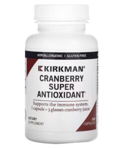 Kirkman Labs, Cranberry Super Antioxidant, 100 Capsules
