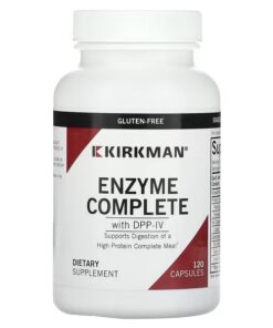 Kirkman Labs, Enzyme Complete With DPP-IV, 120 Capsules