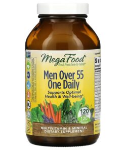 MegaFood, Men Over 55 One Daily, 120 Tablets