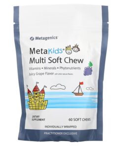 Metagenics, MetaKids, Multi Soft Chew, Juicy Grape, 60 Soft Chews