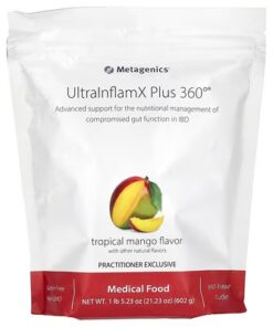 Metagenics, UltraInflamX Plus 360°, Tropical Mango, 1 lb 5.23 oz (602 g)