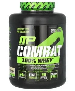 MusclePharm, Combat 100% Whey Protein, Cookies 'N' Cream, 5 lbs (2,240 g)