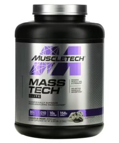 MuscleTech, Mass Tech Elite, Cookies & Cream, 6 lbs (2.72 kg)