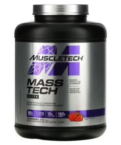 MuscleTech, Mass Tech Elite, Strawberry, 6 lbs (2.72 kg)