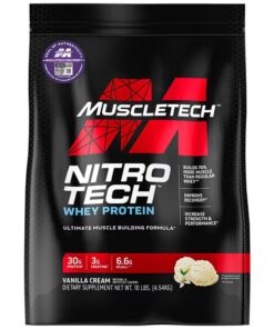 MuscleTech, Nitro Tech, Whey Protein, Vanilla, 10 lbs (4.54 kg)