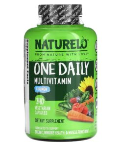 NATURELO, One Daily Multivitamin for Men, 240 Vegetarian Capsules
