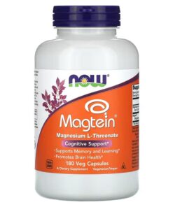 NOW Foods, Magtein, 180 Veg Capsules