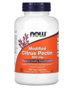 NOW Foods, Modified Citrus Pectin, 800 mg, 180 Veg Capsules