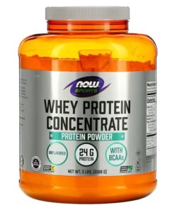 NOW Foods, Sports, Whey Protein Concentrate Protein Powder, Unflavored, 5 lbs (2268 g)