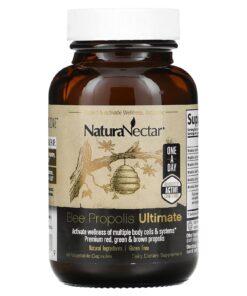 NaturaNectar, Bee Propolis Ultimate, 60 Vegetable Capsules