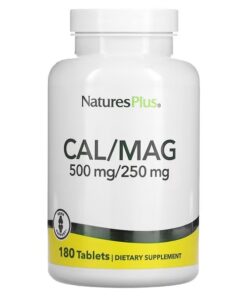 NaturesPlus, Cal/Mag, 500 mg/250 mg, 180 Tablets