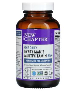 New Chapter, Every Man's One Daily 55+ Multivitamin, 96 Vegetarian Tablets