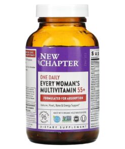 New Chapter, Every Woman's One Daily 55+ Multivitamin, 96 Vegetarian Tablets
