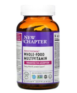 New Chapter, Perfect Postnatal Whole-Food Multivitamin, 270 Vegetarian Tablets