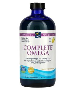 Nordic Naturals, Complete Omega, Lemon, 16 fl oz (473 ml)