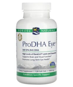 Nordic Naturals, ProDHA Eye, 1,000 mg, 120 Softgels