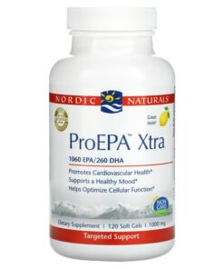 Nordic Naturals, ProEPA Xtra, Lemon, 1,000 mg, 120 Soft Gels