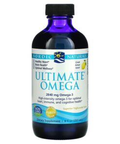 Nordic Naturals, Ultimate Omega, Lemon, 2,840 mg, 8 fl oz (237 ml)
