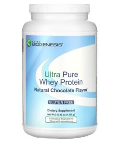 Nutra BioGenesis, Ultra Pure Whey Protein, Natural Chocolate, 2 lb 12 oz (1,250 g)