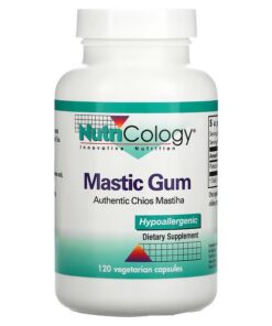 Nutricology, Mastic Gum, 120 Vegetarian Capsules