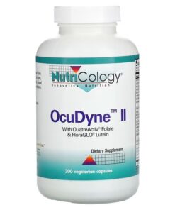 Nutricology, OcuDyne II, 200 Vegetarian Capsules