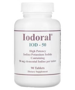 Optimox, Iodoral, 50 mg, 90 Tablets