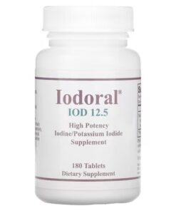 Optimox Corporation, Iodoral, IOD 12.5, 180 Tablets