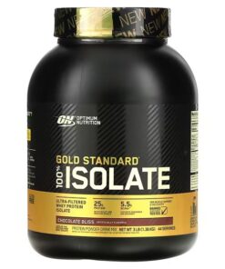 Optimum Nutrition, Gold Standard 100% Isolate, Chocolate Bliss, 3 lb (1.36 kg)