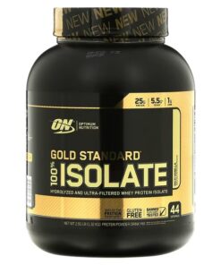 Optimum Nutrition, Gold Standard 100% Isolate, Rich Vanilla, 2.91 lbs (1.32 kg)