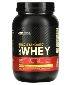 Optimum Nutrition, Gold Standard 100% Whey, Banana Cream, 2 lb (907 g)