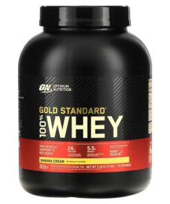 Optimum Nutrition, Gold Standard 100% Whey, Banana Cream, 5 lb (2.27 kg)