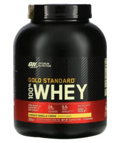 Optimum Nutrition, Gold Standard 100% Whey, French Vanilla Creme, 5 lb (2.27 kg)