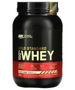 Optimum Nutrition, Gold Standard 100% Whey, Rocky Road, 2 lb (907 g)