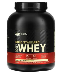 Optimum Nutrition, Gold Standard 100% Whey, White Chocolate, 5 lbs (2.27 kg)
