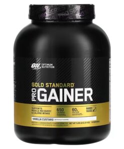 Optimum Nutrition, Gold Standard Pro Gainer, Vanilla Custard, 5.09 lbs (2.31 kg)