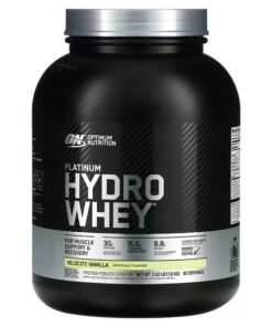 Optimum Nutrition, Platinum Hydro Whey, Velocity Vanilla, 3.52 lb (1.6 kg)
