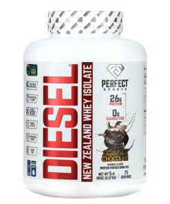 Perfect Sports, Diesel, New Zealand Whey Isolate, Triple Rich Chocolate, 5 lbs (2.27 g)