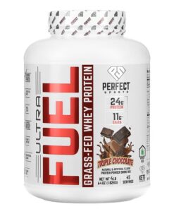 Perfect Sports, Ultra Fuel, Grass-Fed Whey Protein, Triple Chocolate, 4 lb (1.82 kg)