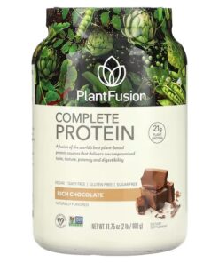 PlantFusion, Complete Protein, Rich Chocolate, 2 lb (900 g)