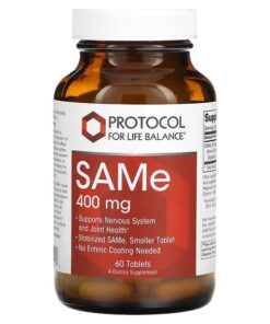 Protocol for Life Balance, SAMe, 400 mg, 60 Tablets