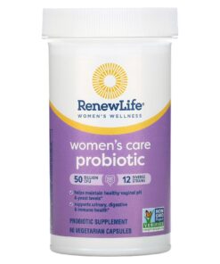 Renew Life, Women's Care Probiotic, 50 Billion CFU, 60 Vegetarian Capsules