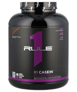 Rule One Proteins, R1 Casein, Protein Powder Drink Mix, Chocolate Fudge, 4.01 lb (1.82 kg)